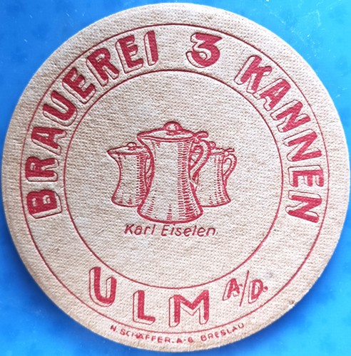 Alter bierdeckel brauerei 3 - alter, vk