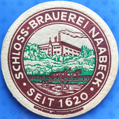 Vecchio sottobicchiere birra
