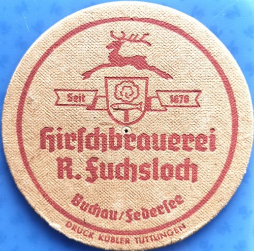 Vecchio sottobicchiere birra