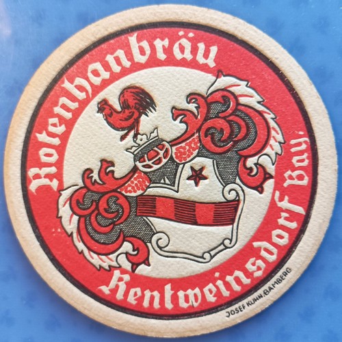 Vecchio sottobicchiere birra