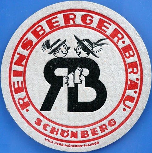 Vecchio sottobicchiere birra