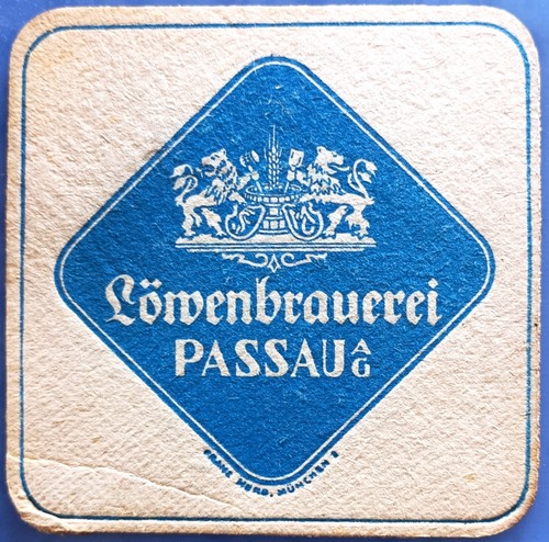 Vecchio sottobicchiere birra