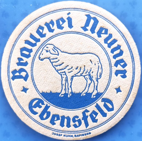 Vecchio sottobicchiere birra