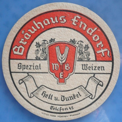Vecchio sottobicchiere birra