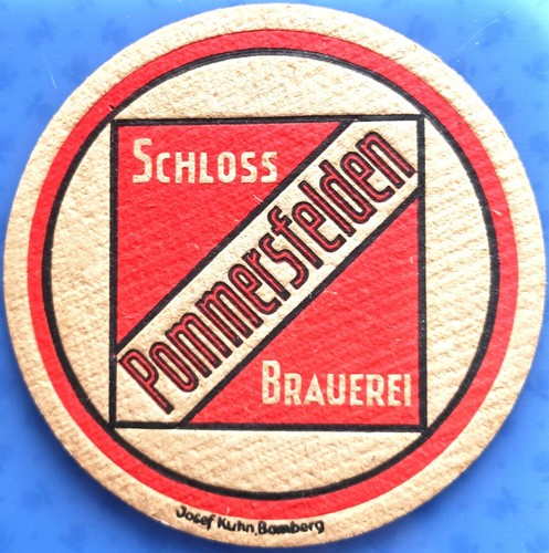 Vecchio sottobicchiere birra