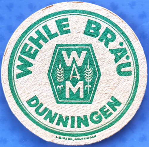 Alter bierdeckel wehle - alter, vk