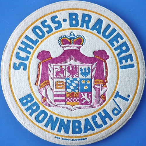 Vecchio sottobicchiere birra