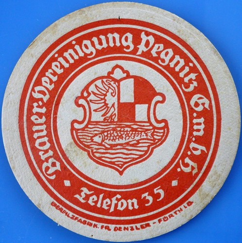 Vecchio sottobicchiere birra