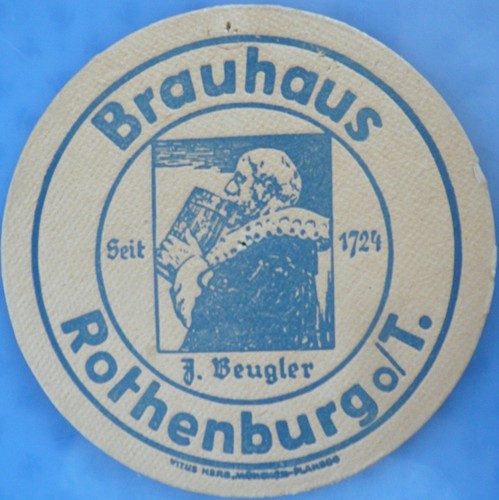 Vecchio sottobicchiere birra