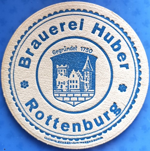 Alter bierdeckel brauerei - alter,