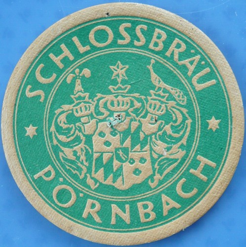 Vecchio sottobicchiere birra