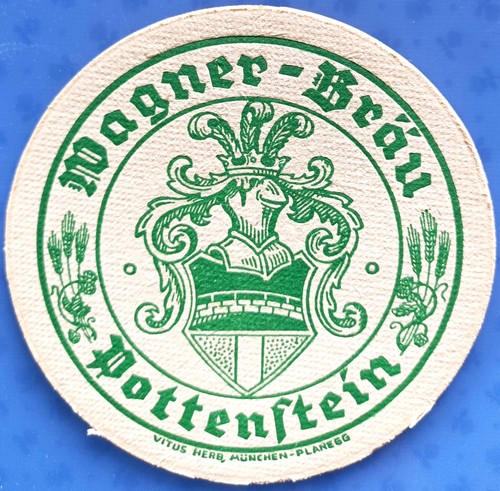 Vecchio sottobicchiere birra