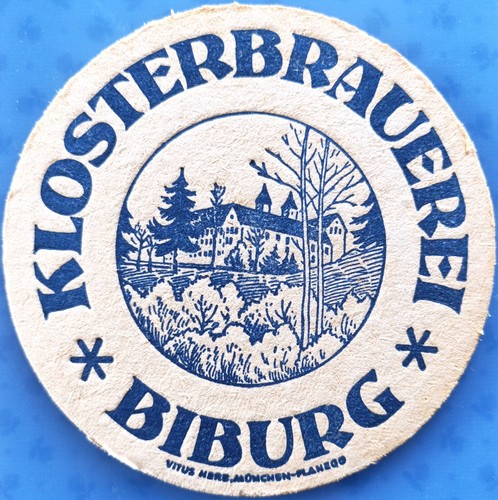 Vecchio sottobicchiere birra