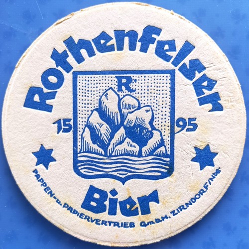 Vecchio sottobicchiere birra