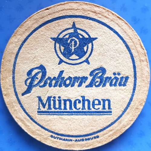 Vecchio sottobicchiere birra