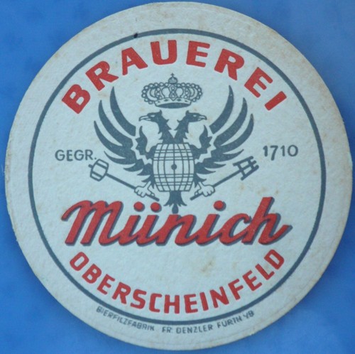 Vecchio sottobicchiere birra