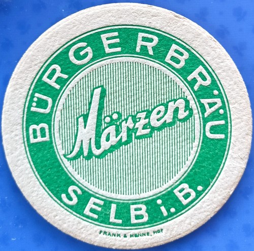Vecchio sottobicchiere birra