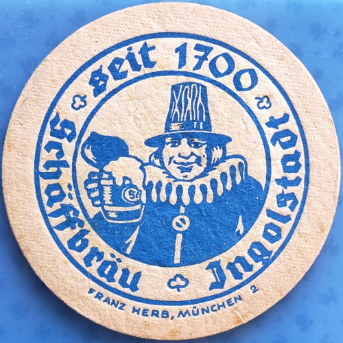 Vecchio sottobicchiere birra
