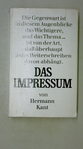118559 hermann kant das - hermann,