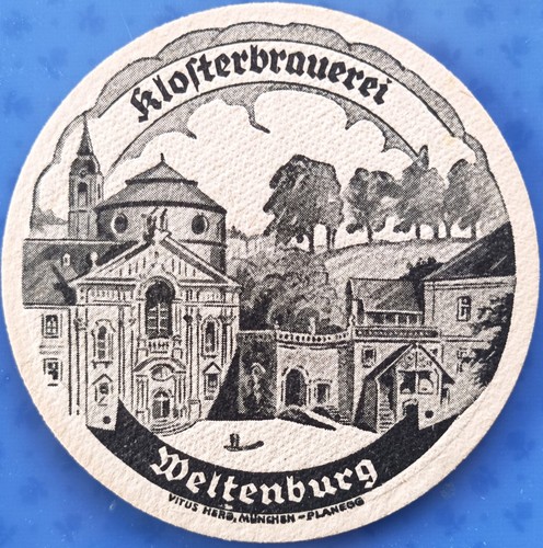 Vecchio sottobicchiere birra