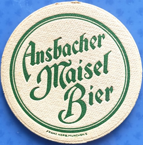 Vecchio sottobicchiere birra