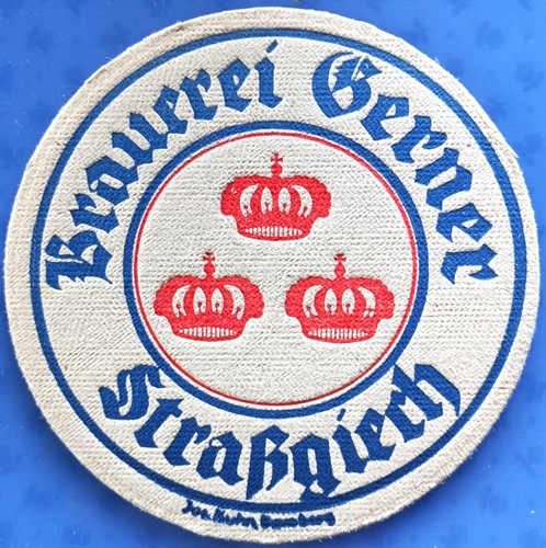Vecchio sottobicchiere birra