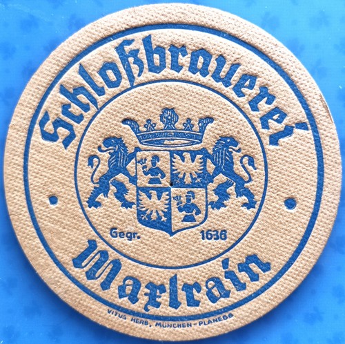 Vecchio sottobicchiere birra
