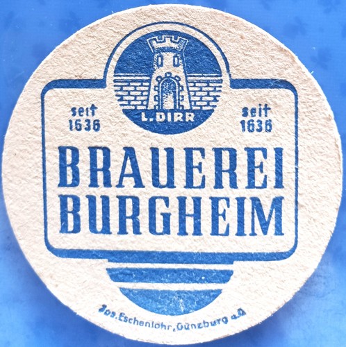 Vecchio sottobicchiere birra