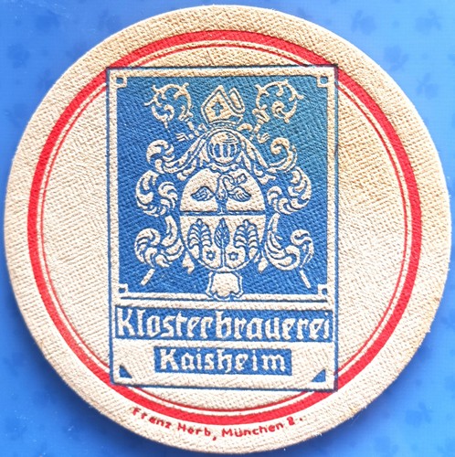 Vecchio sottobicchiere birra