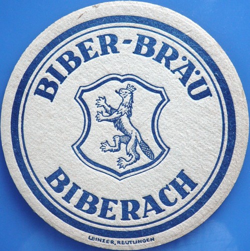 Vecchio sottobicchiere birra
