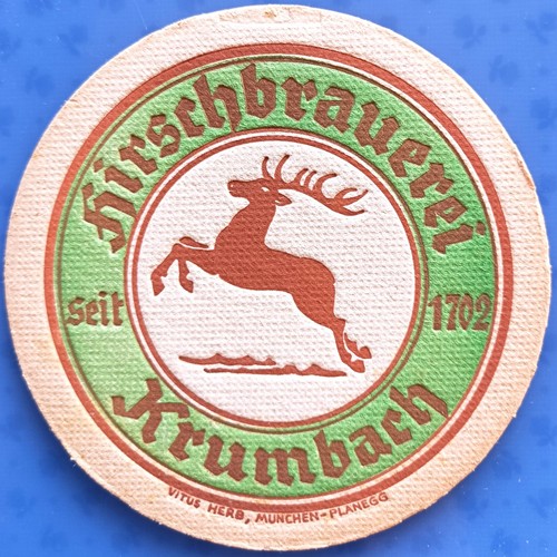 Vecchio sottobicchiere birra