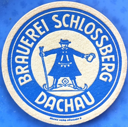 Vecchio sottobicchiere birra