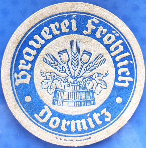 Vecchio sottobicchiere birra
