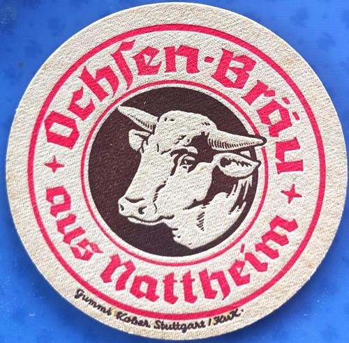 Vecchio sottobicchiere birra