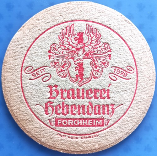 Vecchio sottobicchiere birra